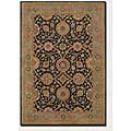Couristan Couristan Souri 10 X 13 Khorasan Black Area Rugs