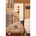 KAS Oriental Rugs. Inc. Kas Oriental Rugs. Inc. Pellagio 2 X 2 Pellagio Ivory / gold Visio