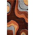 Foreign Accents Foreign Accents Festival Waves 8 X 10 Multi Colored Area Rugs