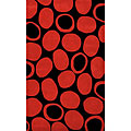 Foreign Accents Foreign Accents Festival Dots 4 X 6 Red Area Rugs