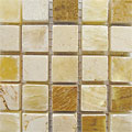 Diamond Tech Glass Diamond Tech Glass Marble Series Polished Mosaic Honey / crema / tim