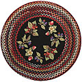 Capel Rugs Capel Rugs Somewhere In Time 3x3 Round Berry Patch Area Rugs
