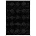 Couristan Couristan Focal Point 8 X 11 Precision Black Area Rugs