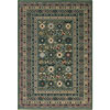 Central Oriental Central Oriental Geometric 2 X 5 Geometric Sea Green Area Rugs