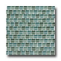 Original Style Original Style Offset Sky Mixed Clear Mosaic Hatteras Tile  &  Sto