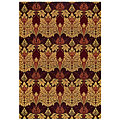 Capel Rugs Capel Rugs Sweet William 8x11 Deep Garnet Area Rugs