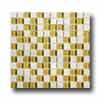 Mirage Tile Mirage Tile Glass  &  Stone Mosaic 1 X 1 Mgs101 Tile  &  Stone