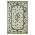 Nejad Rugs Nejad Rugs Floral Garden 9 X 12 Floral Aubuson Ivory / ivory / yello