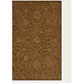 Couristan Couristan Jalore 5 X 8 Antique Sarouk Brown Sienna Camel Area Ru