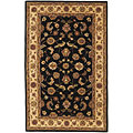 KAS Oriental Rugs. Inc. Kas Oriental Rugs. Inc. Vienna Runner 2 X 7 Vienna Black / beige M