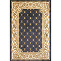 KAS Oriental Rugs. Inc. Kas Oriental Rugs. Inc. Venetian Round 5 X 5 Venetian Charcoal F