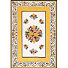 Nejad Rugs Nejad Rugs Bucks County - Tulip 6 X 9 Ivory / yellow Area Rugs