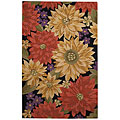 Capel Rugs Capel Rugs Garden Delights 3x4 Zinnians Area Rugs