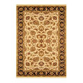 Nejad Rugs Nejad Rugs Signature Legacy 6x9 Agra Antique Ivory / black Area Ru