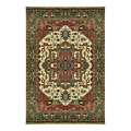 Nejad Rugs Nejad Rugs Signature Heirloom 2 X 3 Heriz Antique Ivory / emerald