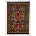 Couristan Couristan Gem 10 X 14 Antique Nain Black Area Rugs