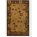 Couristan Couristan Pokhara 4 X 6 Timberlake Multi Earthtones Area Rugs