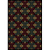 Carpet Art Deco Carpet Art Deco Infinity 2 X 3 Hypno / eggplant Area Rugs