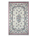 Nejad Rugs Nejad Rugs French Country 6 X 9 Oval Floral Aubuson Ivory / rose A