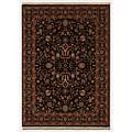 Couristan Couristan Taj Mahal 2 X 5 Royal Ispaghan Black Area Rugs