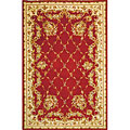KAS Oriental Rugs. Inc. Kas Oriental Rugs. Inc. Jewel 5 X 8 Jewel Crimson Floral Trellis