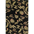 KAS Oriental Rugs. Inc. Kas Oriental Rugs. Inc. Ruby 8 X 10 Ruby Black Tropic Surprise A