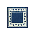 Nejad Rugs Nejad Rugs Shell Border 8 Square Navy Area Rugs