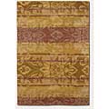 Couristan Couristan Pokhara 8 X 11 Abstract Damask Gold Area Rugs