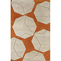 Klaussner Home Furnishings Klaussner Home Furnishings Eights Enough 5 X 8 Orange Area Rugs