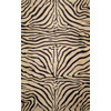 Trans-Ocean Import Co. Trans-ocean Import Co. Seville 4 X 6 Zebra Neutral Area Rugs