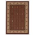 Couristan Couristan Himalaya 6 X 9 Imperial Yazd Persian Red Area Rugs
