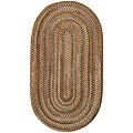 Capel Rugs Capel Rugs Earthright 8x11 Oval Cocoa Area Rugs