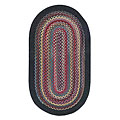 Capel Rugs Capel Rugs Cape Henry 8x11 Oval Black Area Rugs