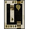 Carpet Art Deco Carpet Art Deco Natural 2 X 3 Vogue / midnight Area Rugs