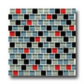 Original Style Original Style Offset Sky Mixed Clear Mosaic Donegal Tile  &  Ston