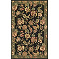 KAS Oriental Rugs. Inc. Kas Oriental Rugs. Inc. Winslow Runner 2 X 8 Winslow Black / moss