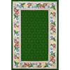 Nejad Rugs Nejad Rugs Bucks County - Damask 3 X 6 Runner Emerald Green / ivor