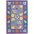 KAS Oriental Rugs. Inc. Kas Oriental Rugs. Inc. Kidding Around 7 X 9 Kidding Around Blue