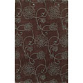 KAS Oriental Rugs. Inc. Kas Oriental Rugs. Inc. Emerald 7 Round Emerald Chocolate / blue F