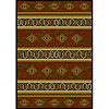 Carpet Art Deco Carpet Art Deco Southwestern Ii 5 X 8 Zolteck / wisdom Area Rugs