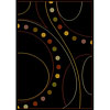Carpet Art Deco Carpet Art Deco Natural 2 X 3 Ciroco / midnight Area Rugs