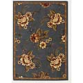 Couristan Couristan Lotus Garden 5 X 7 Star Lily Princess Blue Area Rugs