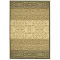 Couristan Couristan Everest 5 X 8 Wrought Iron Scroll Classic Ivory Sage A