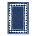 Nejad Rugs Nejad Rugs Shell Border 5 X 8 Navy Area Rugs