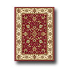 Home Dynamix Home Dynamix Madlena 3 X 3 Round Red Ivory Area Rugs