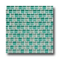 Original Style Original Style Offset Sky Mixed Clear Mosaic Ross Tile  &  Stone