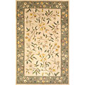 KAS Oriental Rugs. Inc. Kas Oriental Rugs. Inc. Emerald 7 Round Emerald Ivory / sage Climb