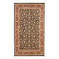 Nejad Rugs Nejad Rugs Mansion 16 X 26 Kashan Black / burgundy Area Rugs
