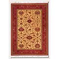 Couristan Couristan Gem 5 X 8 Khorasan Brick Red Area Rugs