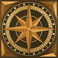 Appalachian Hardwood Floors Appalachian Hardwood Floors Compass Rose Medallion Compass Rose